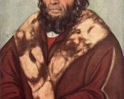 卢卡斯 伊尔 韦基奥 克拉纳赫 : Portrait of Dr J Scheyring